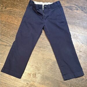 4T J Crew Crewcuts Slim Dark Blue Pants
